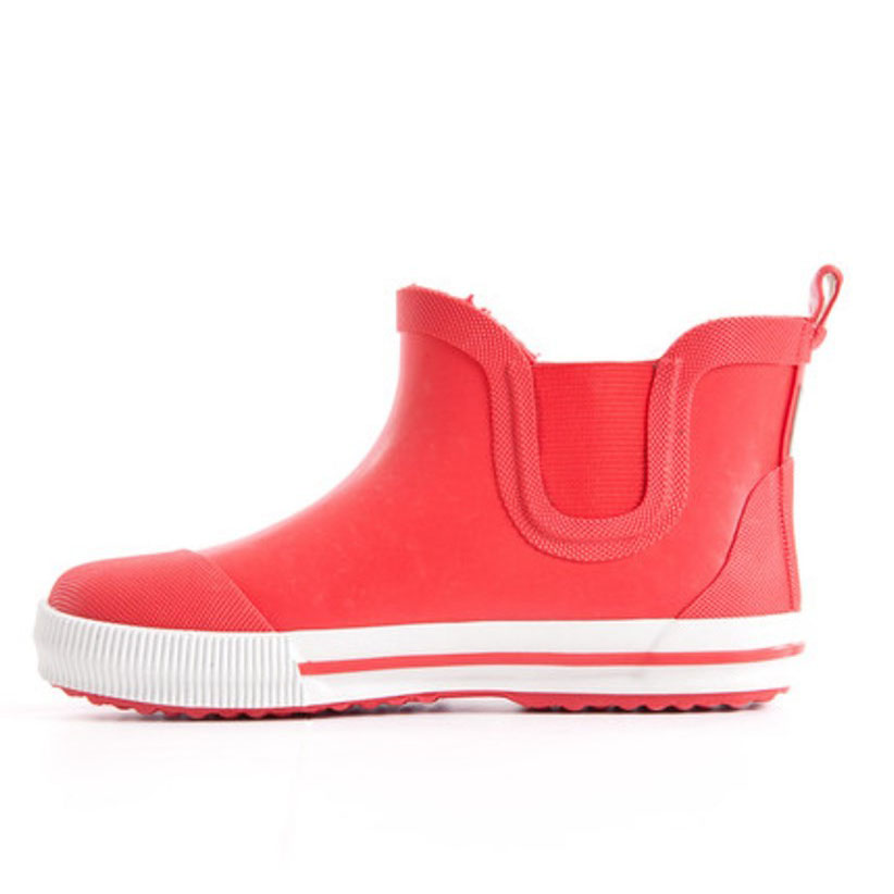 Red Kids Rubber Rain Boots