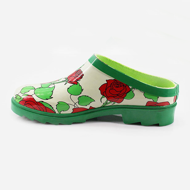 Rose Garden Women Rubber Rain Boots