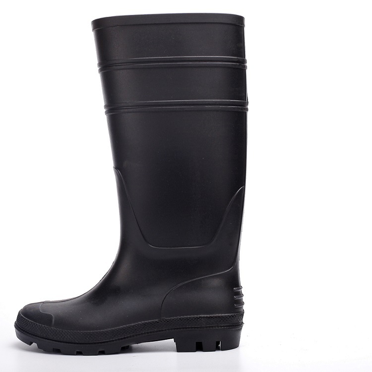 Men's Black Waterproof Working Boots 