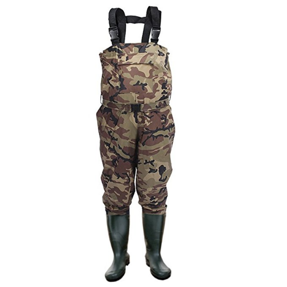 Camouflage Men's Pvc Nylon Fishing Wader
