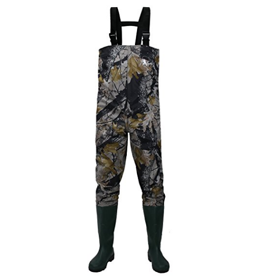 Camouflage Men's Pvc Nylon Fishing Wader