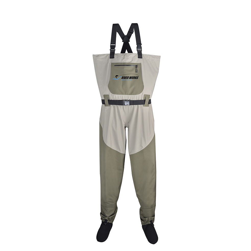 Men's Breathable Fabric Fishing Chest Wader