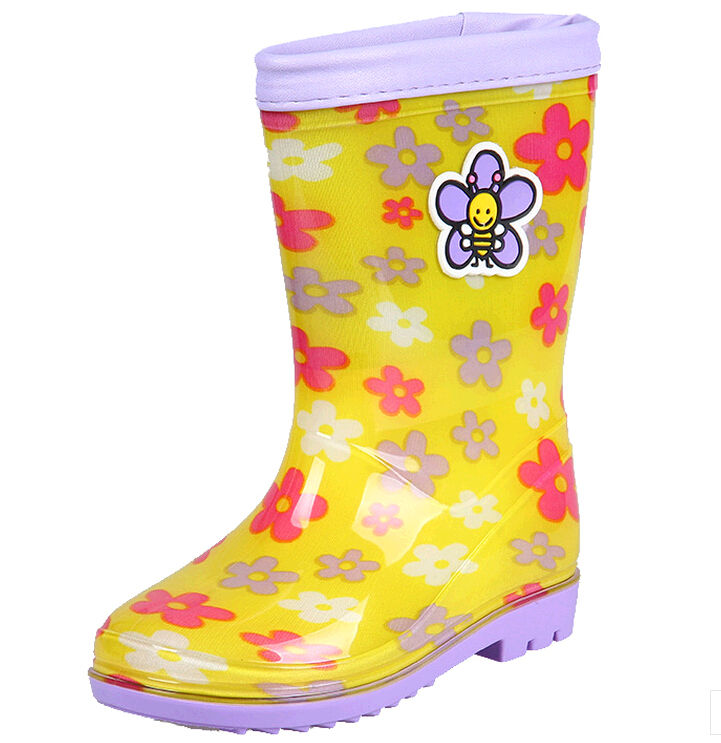 Children's cartoon pvc rain boots