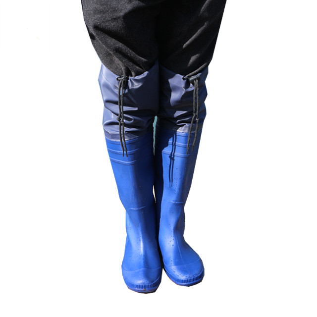 rice planting pvc working boots for men
