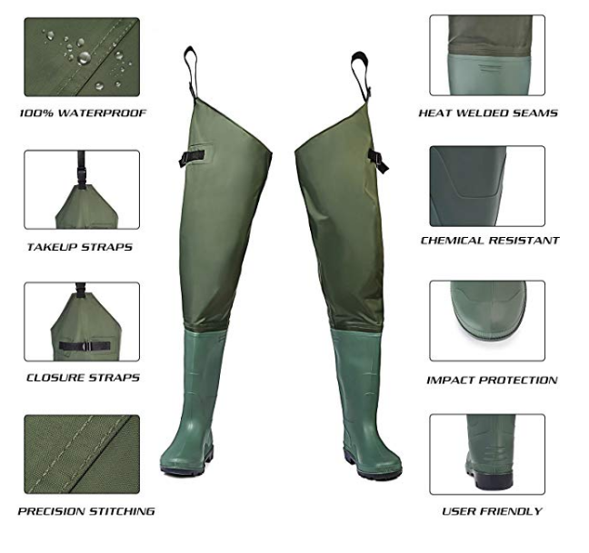 Men's farming rice planting boots