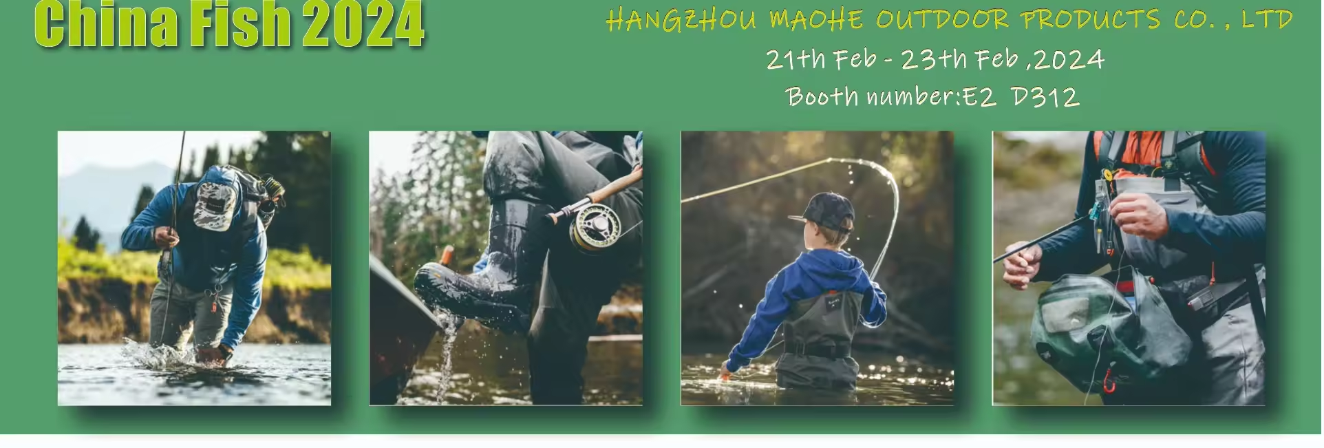 Story of Hangzhou Maohe Outdoor Products Co., Ltd. participating in the Beijing Fishing Gear Exhibition