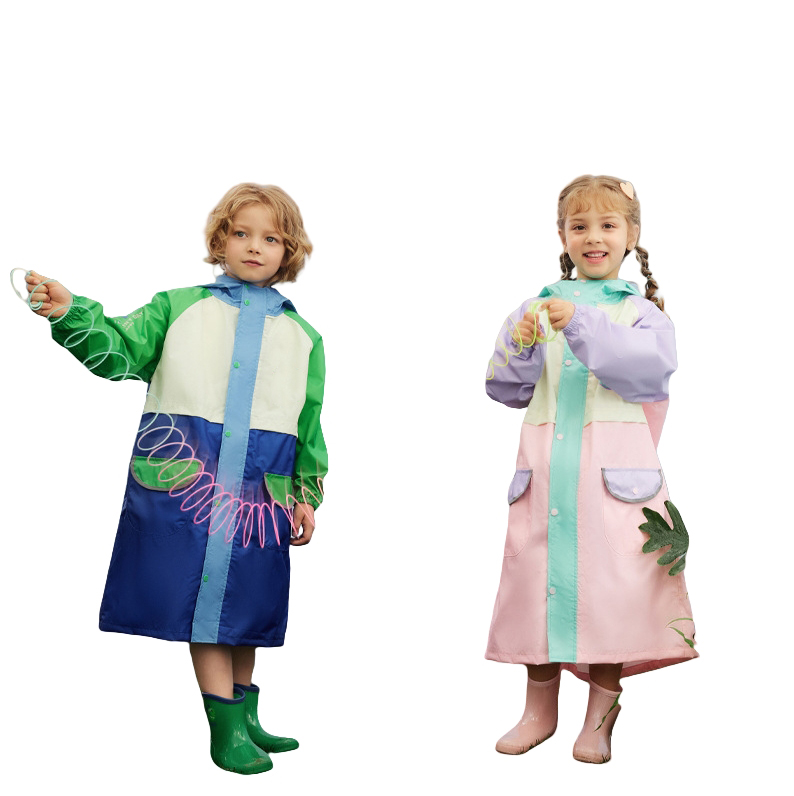 Raincoat for Boys And Girls Cute Rainproof Clothing 