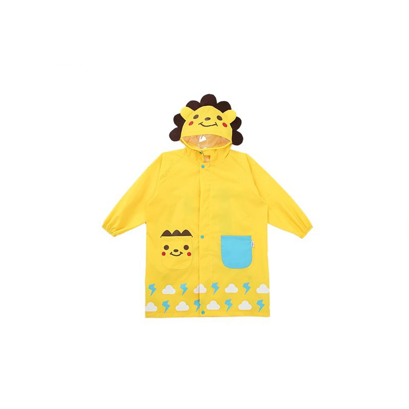 Lightweight Kids Raincoat Reusable Toddler Waterproof Rain Jacket