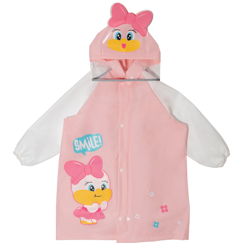  Kids Waterproof Rain Jackets EVA Lightweight  Raincoats 