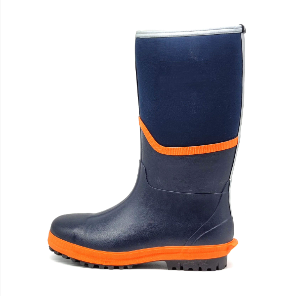 Safety Work Boots Protective Footwear Waterproof Rubber Boot with Steel Steel Toe